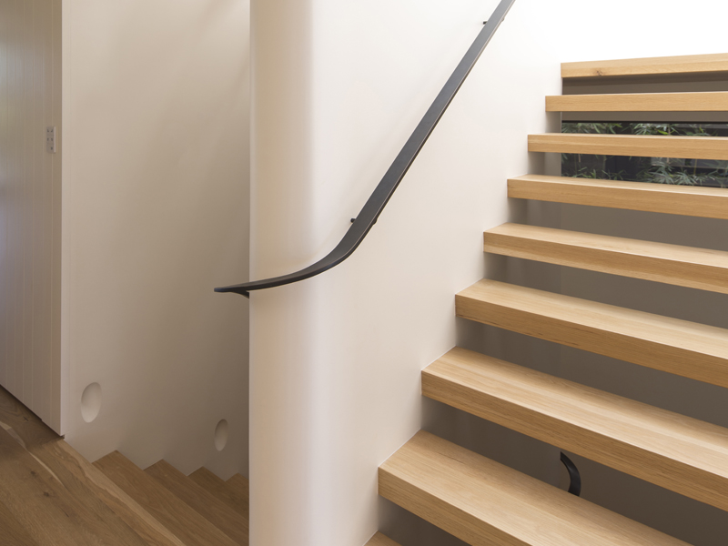 Engineered American Oak Flooring with Solid American Oak Stairs 4